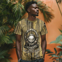 Heh and Hauhet Egyptian T shirt Timeless Gods Design Infinity Serpent and Divine Balance Ancient