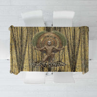 Heh and Hauhet Egyptian Tablecloth Timeless Gods Design Infinity Serpent and Divine Balance Ancient
