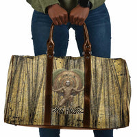 Heh and Hauhet Egyptian Travel Bag Timeless Gods Design Infinity Serpent and Divine Balance Ancient