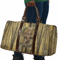 Heh and Hauhet Egyptian Travel Bag Timeless Gods Design Infinity Serpent and Divine Balance Ancient