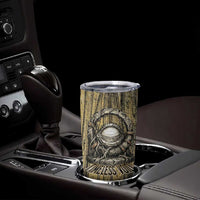 Heh and Hauhet Egyptian Tumbler Cup Timeless Gods Design Infinity Serpent and Divine Balance Ancient
