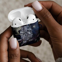 Egyptian Heh and Hauhet AirPods Case Serpent Duo Design Cosmic Infinity and Eternal Balance Motif
