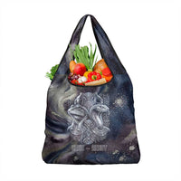 Egyptian Heh and Hauhet Grocery Bag Serpent Duo Design Cosmic Infinity and Eternal Balance Motif