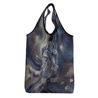 Egyptian Heh and Hauhet Grocery Bag Serpent Duo Design Cosmic Infinity and Eternal Balance Motif