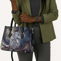 Egyptian Heh and Hauhet Leather Bag Serpent Duo Design Cosmic Infinity and Eternal Balance Motif