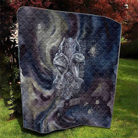 Egyptian Heh and Hauhet Quilt Serpent Duo Design Cosmic Infinity and Eternal Balance Motif
