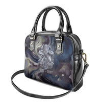 Egyptian Heh and Hauhet Shoulder Handbag Serpent Duo Design Cosmic Infinity and Eternal Balance Motif