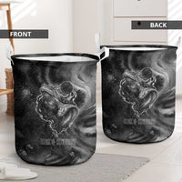 Kek and Kauket Egyptian Laundry Basket Primordial Darkness Design Cosmic Frogs and Serpents