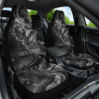 Kek and Kauket Egyptian Car Seat Cover Primordial Darkness Design Cosmic Frogs and Serpents