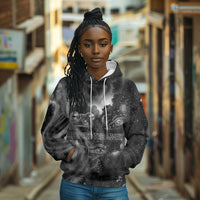 Kek and Kauket Egyptian Hoodie Primordial Darkness Design Cosmic Frogs and Serpents
