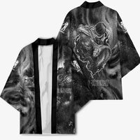Kek and Kauket Egyptian Kimono Primordial Darkness Design Cosmic Frogs and Serpents