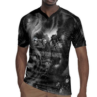 Kek and Kauket Egyptian Rugby Jersey Primordial Darkness Design Cosmic Frogs and Serpents