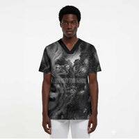 Kek and Kauket Egyptian Scrub Top Primordial Darkness Design Cosmic Frogs and Serpents