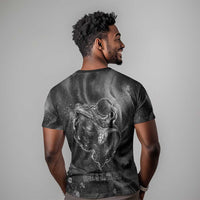 Kek and Kauket Egyptian T shirt Primordial Darkness Design Cosmic Frogs and Serpents