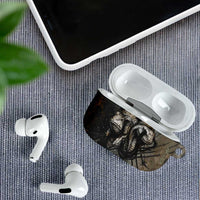 Egypt Kek and Kauket AirPods Case Ancient Void Theme with Frog and Serpent Duality