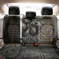 Egypt Kek and Kauket Back Car Seat Cover Ancient Void Theme with Frog and Serpent Duality