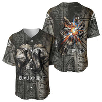 Egypt Kek and Kauket Baseball Jersey Ancient Void Theme with Frog and Serpent Duality