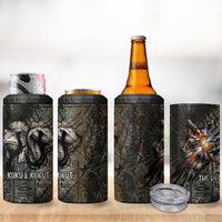 Egypt Kek and Kauket 4 in 1 Can Cooler Tumbler Ancient Void Theme with Frog and Serpent Duality