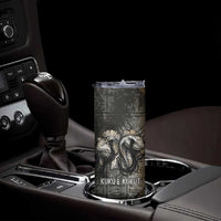 Egypt Kek and Kauket Skinny Tumbler Ancient Void Theme with Frog and Serpent Duality