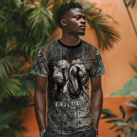 Egypt Kek and Kauket T shirt Ancient Void Theme with Frog and Serpent Duality