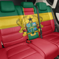 Ghana Flag Back Car Seat Cover with Coat of Arms Design