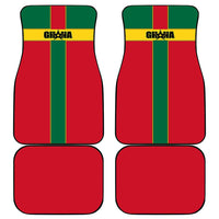 Ghana Flag Car Mats with Coat of Arms Design