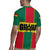 Ghana Flag Rugby Jersey with Coat of Arms Design