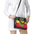 Ghana Flag Shoulder Handbag with Coat of Arms Design