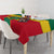 Ghana Flag Tablecloth with Coat of Arms Design