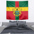 Ghana Flag Tapestry with Coat of Arms Design