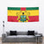 Ghana Flag Tapestry with Coat of Arms Design