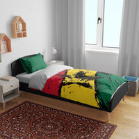 Ghana Flag Bedding Set with Coat of Arms Design TS04