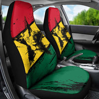 Ghana Flag Car Seat Cover with Coat of Arms Design TS04