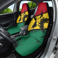 Ghana Flag Car Seat Cover with Coat of Arms Design TS04