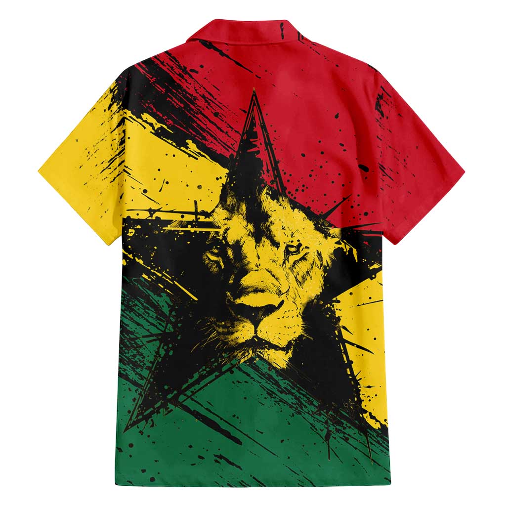 Ghana Flag Family Matching Summer Maxi Dress and Hawaiian Shirt with Coat of Arms Design TS04