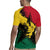 Ghana Flag Rugby Jersey with Coat of Arms Design TS04