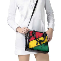 Ghana Flag Shoulder Handbag with Coat of Arms Design TS04