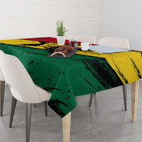 Ghana Flag Tablecloth with Coat of Arms Design TS04