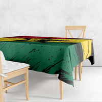 Ghana Flag Tablecloth with Coat of Arms Design TS04
