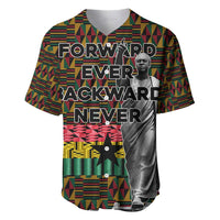 Kwame Nkrumah Baseball Jersey with Coat of Arms – Grunge Style Design