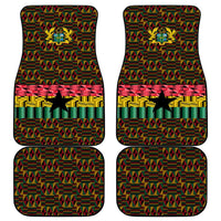 Kwame Nkrumah Car Mats with Coat of Arms – Grunge Style Design