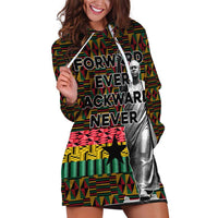 Kwame Nkrumah Hoodie Dress with Coat of Arms – Grunge Style Design