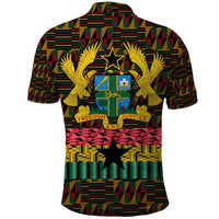 Kwame Nkrumah Polo Shirt with Coat of Arms – Grunge Style Design