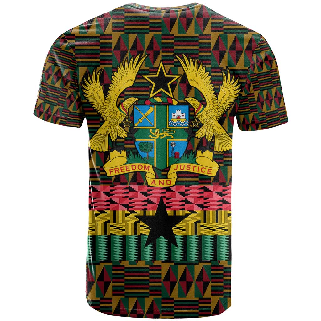 Kwame Nkrumah T Shirt with Coat of Arms – Grunge Style Design