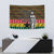 Kwame Nkrumah Tapestry with Coat of Arms – Grunge Style Design