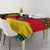 Ghana Lion Tablecloth - Map & Coat of Arms Grunge Style Design