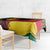 Ghana Lion Tablecloth - Map & Coat of Arms Grunge Style Design