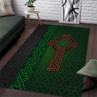 Ireland Celtic Knot and Clover Design Area Rug