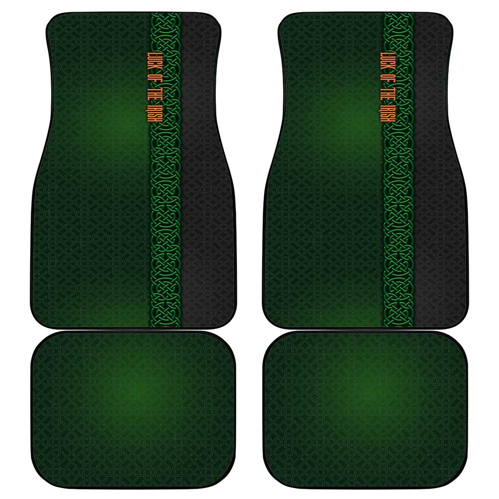 Ireland Celtic Knot and Clover Design Car Mats