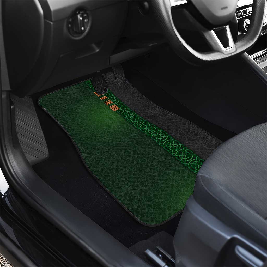 Ireland Celtic Knot and Clover Design Car Mats